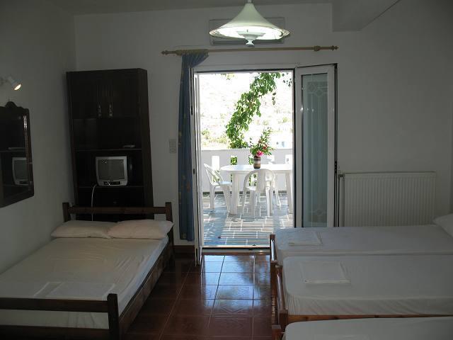 Apartamento Vesuvio Kampos Chora de Ios Habitación foto