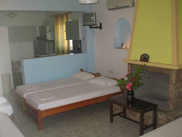 Apartamento Vesuvio Kampos Chora de Ios Habitación foto